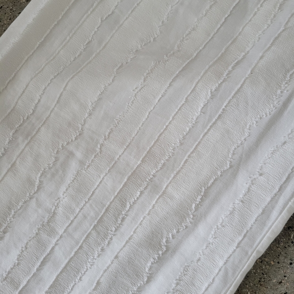 🍒White Cropped Cotton Pants - Picture 3 of 8